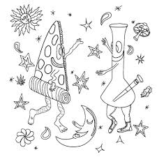 Jpg source use the download button to view the full image of weed coloring pages to print, and download it in your computer. Mushroom Coloring Page Trippy Novocom Top