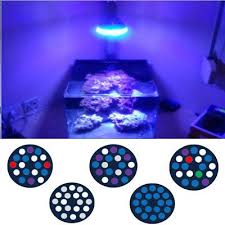 Full Spectrum 54w Led Aquarium Lights E27 Led Reef Lighting For Corals Refugiums Ebay Reef Lighting Aquarium Lighting Led Aquarium Lighting