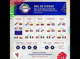 El torneo, que se llevará a cabo del 31 de enero al 6 de febrero contará con jornadas de tres partidos por día: Calendario De La Serie Del Caribe 2021 Que Se Jugara En Mazatlan Mexico Youtube