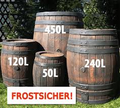 Teichanlagen und wasserspiele bieten nicht nur. Eichenfass 240 Liter Regentonne Regenfass Wassertank Wassertonne Wasserspeicher Garten Terrasse Wasserspeicher Regentonnen Flipfluids Com