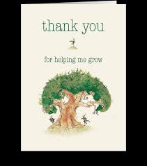 Tree Thank You Card Send This Greeting Card Designed By Elyse Designs Card Gnome Thank you images cards for you : tree thank you card