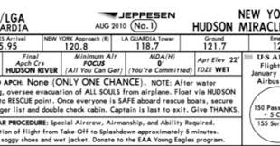 New Approach Chart For Miracle On The Hudson Landing Wired