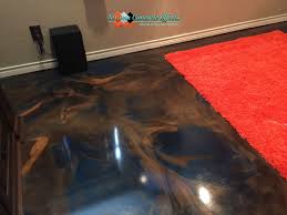 Metallic Epoxy Floor By Texoma Concrete Effects In Wichita Falls Tx Unique Flooring Epoxy Floor Metallic Epoxy Floor