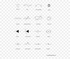 Though these standard symbols are simplified，the function descriptions can make you understand clearly. Common Electrical Symbols Symbols Understanding Automotive Electrical Wiring Hd Png Download 605x750 Png Dlf Pt