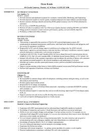 Engineer Rf Resume Samples Velvet Jobs