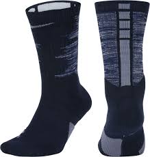 Nike Elite Graphic Basketball Crew Socks Size Small Blue