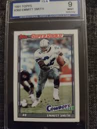 Emmitt Smith 1990 Action Packed Rookie Card | Cards, Football Cards, Packing