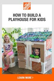 Learn How To Have Fun At Home Together With Online Kids Workshops From The Home Depot Stimul In 2020 Kids Workshop Craft Activities For Kids Cardboard Houses For Kids