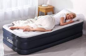 6 Sable Xl Twin Air Mattress With Built In Electric Pump Storage Bag Twin Air Mattress Air Mattress Air Mattresses