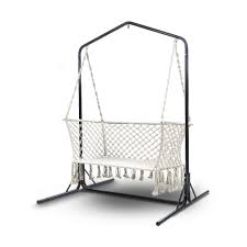 Find great deals on ebay for hammock swing stand. Gardeon Double Swing Hammock Chair With Stand Macrame Outdoor Bench Seat Chairs Wood Decor