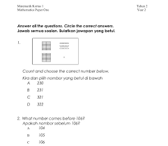 3 1 4 2 3. Soalan Matematik Tahun 2 Dlp Kuora S
