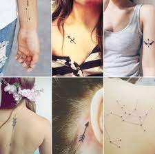 刺青趨勢開始轉向迷你化 筆觸細緻 優雅 小巧的圖騰也開始擄獲女孩們的芳心 如果美麗的圖案是專屬自己獨一無二的設計 那情感也會更加強烈 １２星座的命定紋身 趕緊check有沒有適合自己的吧 infinity tattoo triangle tattoo tattoos
