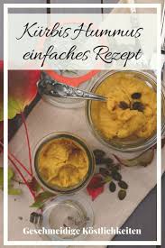 Kurbis Hummus Einfaches Rezept Rezept Rezepte Kurbis Hummus Hausgemachtes Rezept