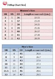 Fitflop Womens Sizing Chart Related Keywords Suggestions