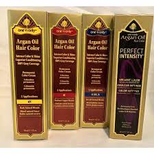 Rub a few drops of argan oil over your hair 1 to 3 times a. One N Only Argan Oil Hair Color Permanent Color Cream 3 Fl Oz Nbsp 5a Walmart Com Walmart Com