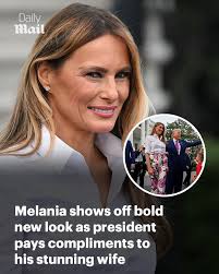 Melania has never looked better 🤩👏 Read more: https://trib.al/qyGGehu