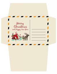 Santa envelopes free printable templates #2: How To Write A Letter To Santa Claus Plus Free Christmas Printables Marcie In Mommyland