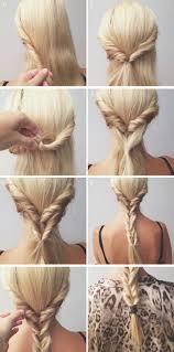 If you want a long hair bandana style with a beautiful boho vibe, just use a bit of salt spray to achieve the beach wave effect and tie your hair into a simple low ponytail. 10 Lazy Hairstyle Ideas Stay At Home Mum No Heat Hairstyles Fish Tail Braid Hair Styles