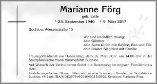 Traueranzeigen Von Marianne Forg Trauer Im Allgaeu De