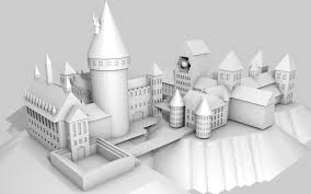 Maybe you would like to learn more about one of these? Hogwarts White 3d Render By Jackalbone On Deviantart Harry Potter Decor Harry Potter Crafts Harry Potter Drawings