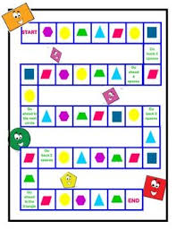 Shapes Popsicle Board Game Math Geometry Math Classroom Math Center Activities