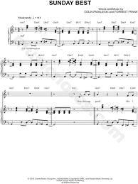 Check spelling or type a new query. Surfaces Sunday Best Sheet Music In D Minor Transposable Download Print Sku Mn0208269