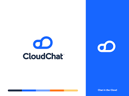 Cloud Chat Logo Design Inspiration Branding Logo Design Logo Cloud
