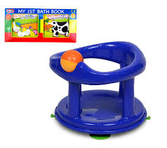 (8) total ratings 8, $30.00 new. Safety 1st Blue Baby Ergonomic 360 Degree Swivel Action Bath Seat And Bath Book Package Suitable From 6 Months Approx Bathing Bathing Tubs Seats