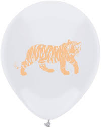 Maybe you would like to learn more about one of these? Amazon Com Tiger Latex Balloons 16 Pack 12inch Safari Jungle Zoo Animal Tiger Baby Shower Or Birthday Party Balloon Decorations Party Supplies Home Kitchen