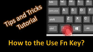How To Enable Disable Fn Key To Use With Action Function Keys Youtube