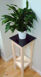 Tile Top Plant Stand Plans Plant Stand Decor Plant Decor Plant Stand
