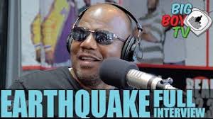 Earthquake FULL INTERVIEW