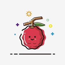 荔枝水果mbe卡通可愛夏季處暑向量元素 手繪 可愛 插圖向量圖案素材免費下載 png eps和ai素材下載 pngtree cartoon character summer heat