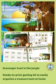 игры для детей 6 7 лет играть онлайн бесплатно Scavenger Hunt In The Jungle Ready To Print Birthday Game For Kids Aged 6 7 Years Birthday Games For Kids Treasure Hunt For Kids Kits For Kids