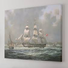East Indiaman H C S Thomas Coutts Off The Needles Isle Of Wight Canvas – UnixCanvas