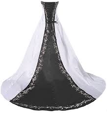 Mit diesem attraktiven kleid stellen sich. Hochzeitskleider Schwarz Weiss Test Vergleich 2021 7 Beste Kleider