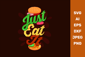 There i have used svg to creating shapes, css for styling elements and animation effect. Just Eat It Graphic By Manglayang Studio Creative Fabrica