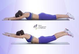 Supermans 3 Sets Of 15 Start By Laying On Your Stomach With Your Arm Above Your Head And Your Legs Extended Straight Exercise Leg Workout Glutes