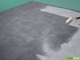 An easy way to tell whether the floor is dry enough is to place a small. How To Seal Concrete Floors With Pictures Wikihow