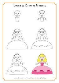 Resultat D 39 Imatges De How To Draw A Princess D39imatges De Draw Princess Resulta Zeichnen Lernen Fur Kinder Kinder Zeichnen Kinder Basteln Und Malen