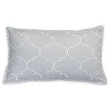 Thro Ava Whipstitch Throw Pillow Bed Bath Beyond Throw Pillows Pillows Oblong Throw Pillow