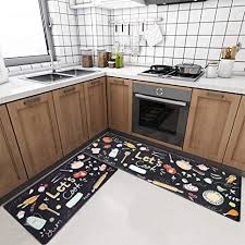 Amazon's choice for kitchen sink mats addis 514809 sink liner, clear. Amazon Com Anti Fatigue Kitchen Rugs And Mats Ailsan 2 Piece 18 X 29 18 X 47 Heavy Duty Comfort Standing Mat Pvc Kitchen Floor Mats Waterproof Non Slip Cushioned Sink Mat For Indoor