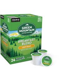 This light roast green mountain coffee pumpkin spice blend provides extra caffeine for the perfect morning pick me up. Green Mountain Breakfast Blend Carton Of 24 Office Depot
