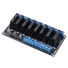 Now drill suitable holes to mount. Solid State Relay 5v 8 Channel Solid State Relay Module With Fuse High Level Trigger 2a Amazon Com Industrial Scientific