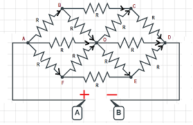 The diagrams below show combinations x, y and z of three resistors, each resistor having the same resistance. Calculate The Equivalent Resistance From Point A To B Socratic