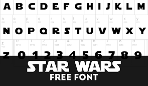 Download Now Free Star Wars Font September 2020 Star Wars Font Star Wars Star Wars Printables