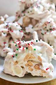 White Chocolate Ting A Lings Recipe Salty Sweet Treats Cookies Recipes Christmas Christmas Food