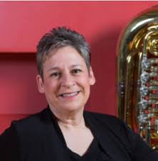 Introducing our new Vice President of IWBC, Jan Duga! Jan is a founding  member of the International Women's Brass Conference and is involved in  many committees, most notably the Archive Committee where