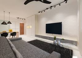Create An Elegant Statement With A White Brick Wall Design Ideas Love This Tv Wal Simple Living Room Designs Living Room Scandinavian Simple Living Room