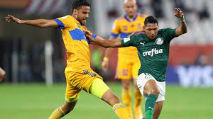 Rony (palmeiras) right footed shot from the centre of the box to the bottom. Fifa Club World Cup Live Watch Palmeiras V Tigres In Semi Final Live Bbc Sport